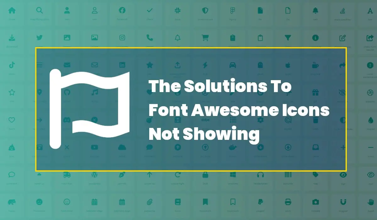 [Solved]: Font Awesome icons not showing on my website