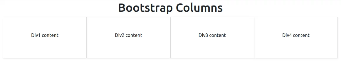 Bootstrap col-md-* columns