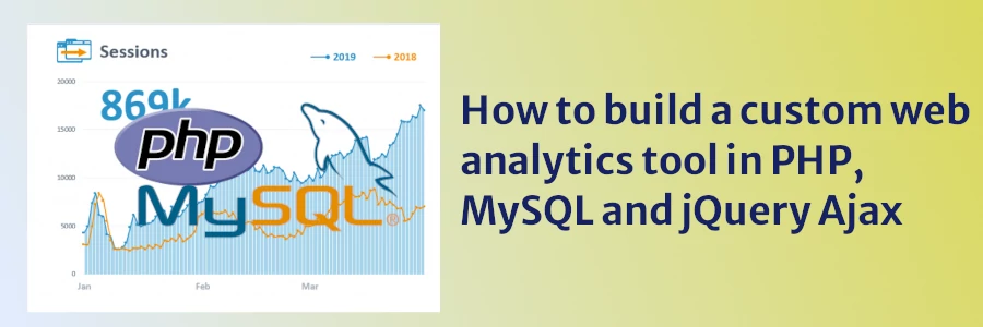 How to build a custom web analytics tool in PHP, MySQL and jQuery Ajax