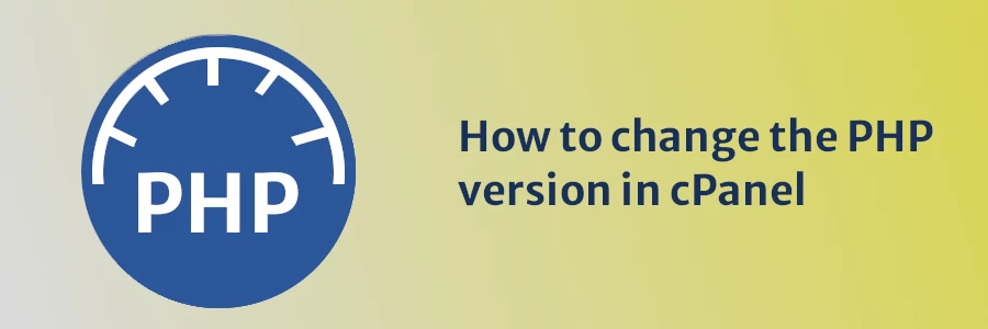 How to change the PHP version in cPanel
